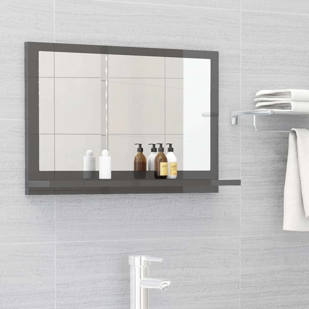 Mobile Bagno Con Specchio Truciolato