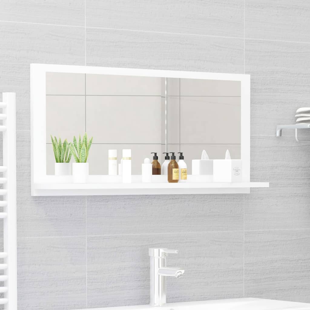 Mobile Bagno Con Specchio Truciolato