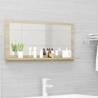 Mobile Bagno Con Specchio Truciolato