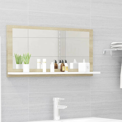 Mobile Bagno Con Specchio Truciolato