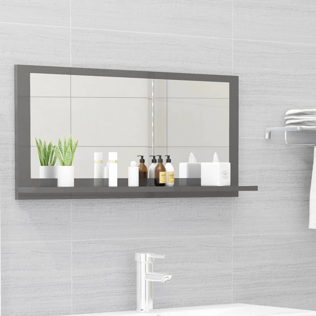 Mobile Bagno Con Specchio Truciolato