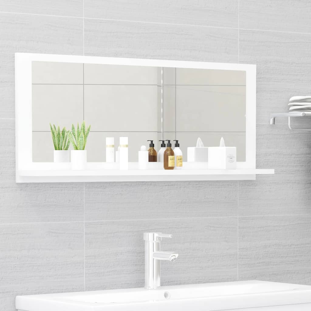 Mobile Bagno Con Specchio Truciolato