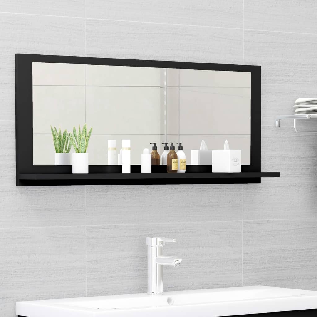 Mobile Bagno Con Specchio Truciolato