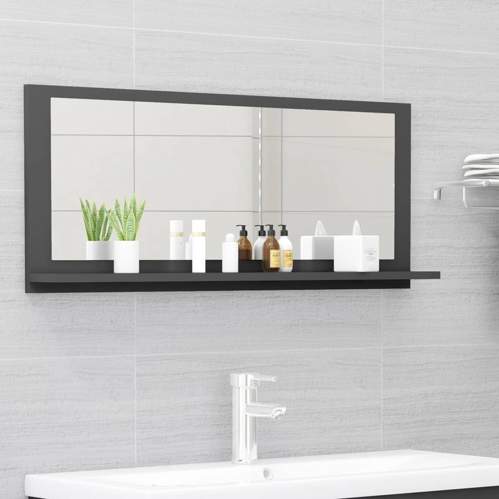 Mobile Bagno Con Specchio Truciolato