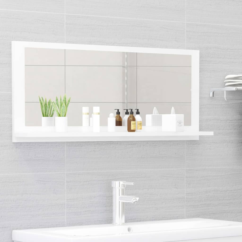 Mobile Bagno Con Specchio Truciolato