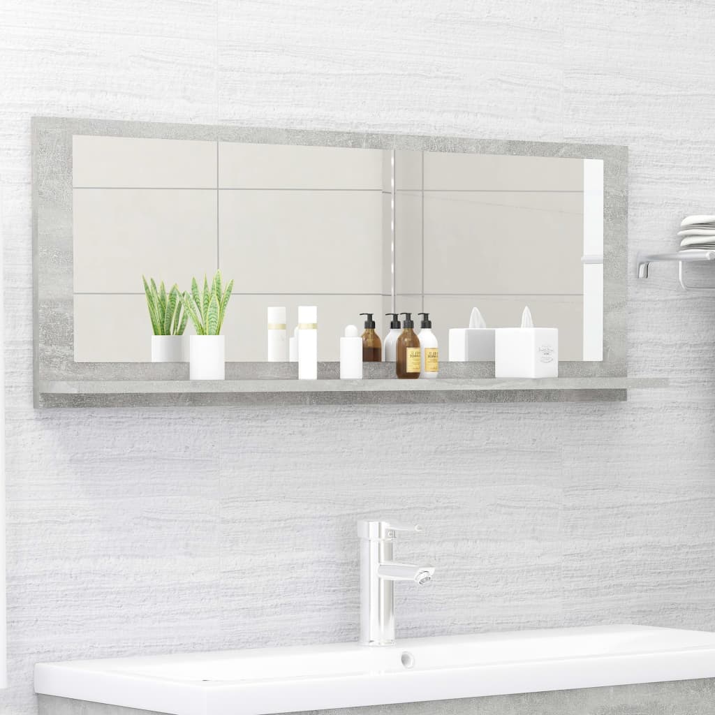 Mobile Bagno Con Specchio Truciolato