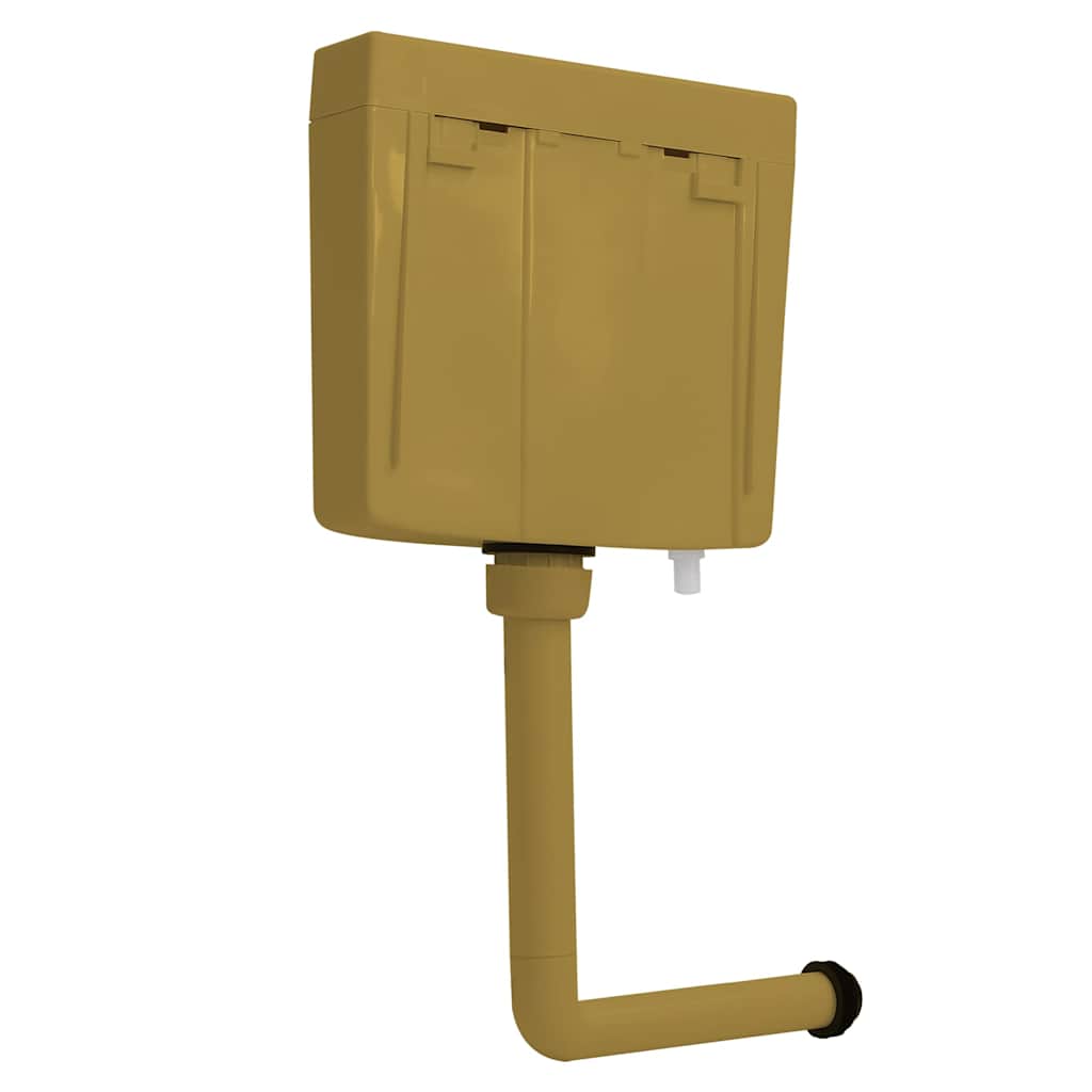 Sciacquone Wc Con Ingresso Acqua Dal Basso 3/6 L Giallo