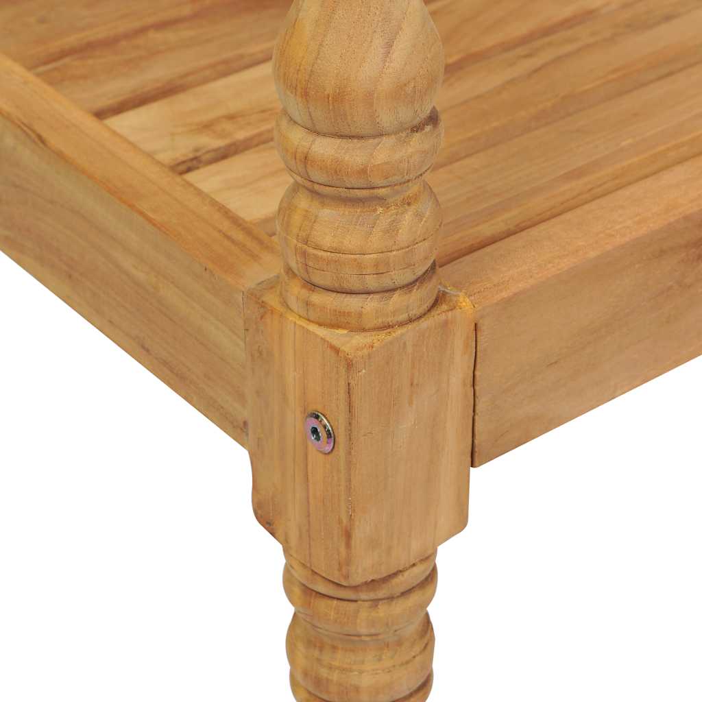 Panchina Batavia Con Cuscino 120Cm In Teak Massello