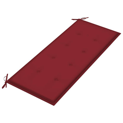 Panchina Batavia Con Cuscino 120Cm In Teak Massello