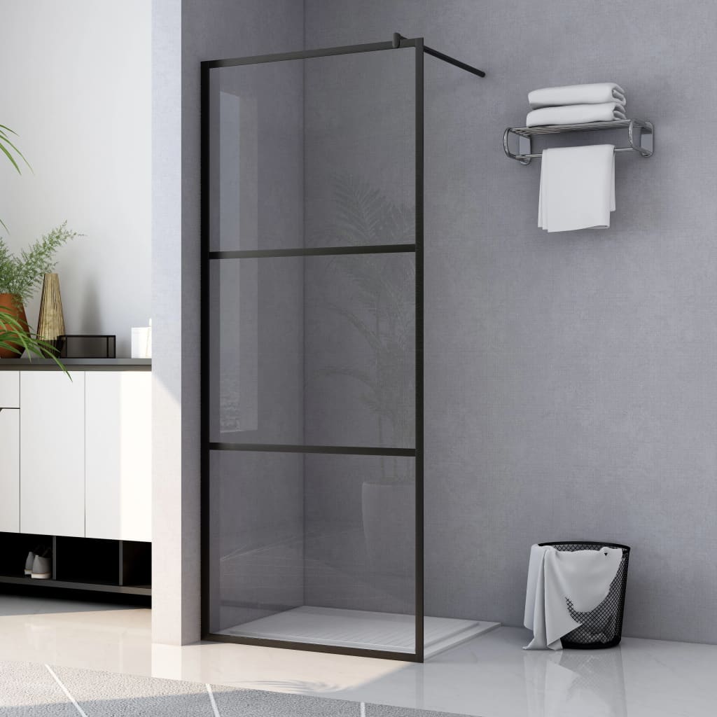 Parete Doccia Walk In In Vetro Smerigliato Esg