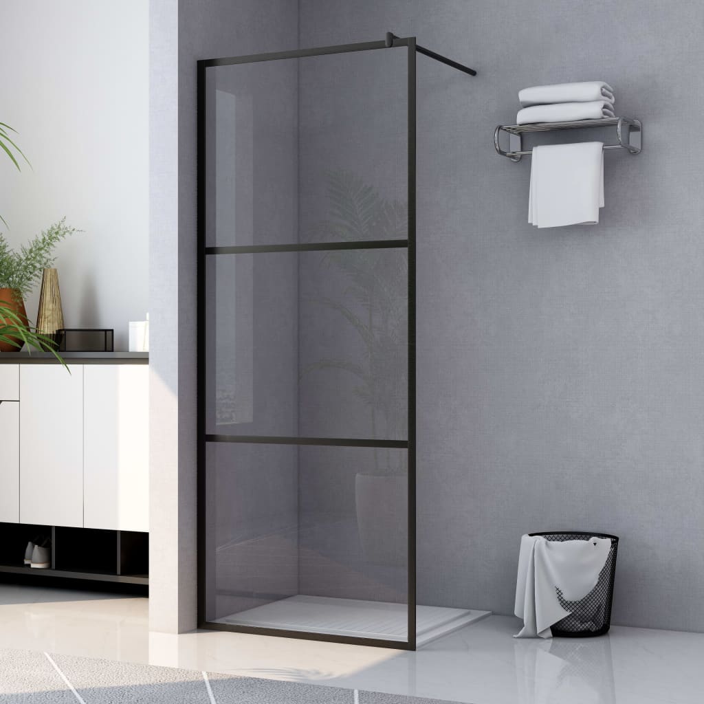 Parete Doccia Walk In In Vetro Smerigliato Esg