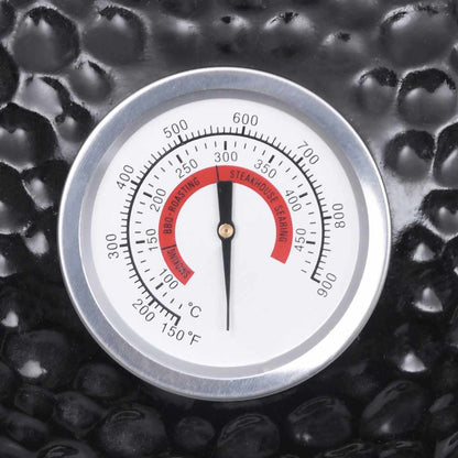 Barbecue Affumicatore 2 In 1 Kamado In Ceramica 56 Cm