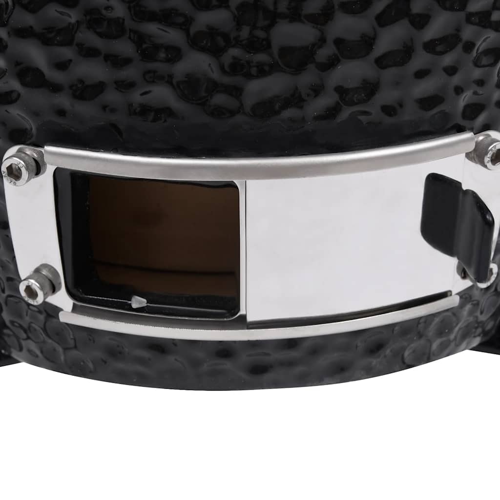 Barbecue Affumicatore 2 In 1 Kamado In Ceramica 56 Cm