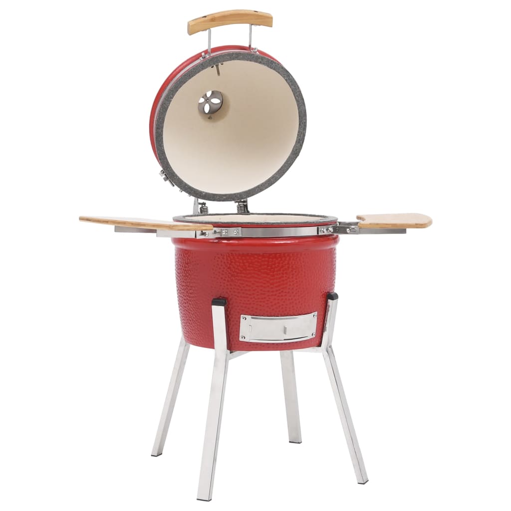 Griglia Barbecue Kamado Affumicatore In Ceramica 81 Cm