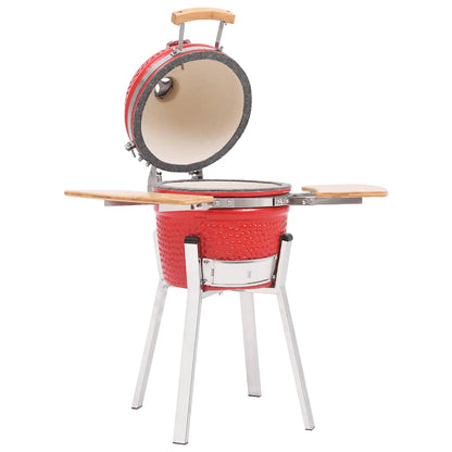 Griglia Barbecue Kamado Affumicatore In Ceramica 76 Cm