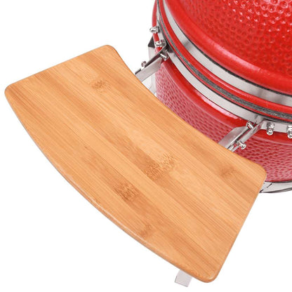 Griglia Barbecue Kamado Affumicatore In Ceramica 76 Cm