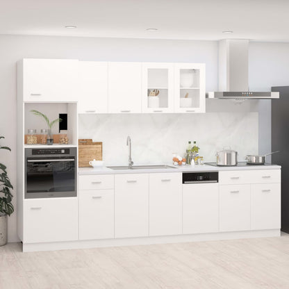 Set Di Mobili Da Cucina 7 Pz In Truciolato