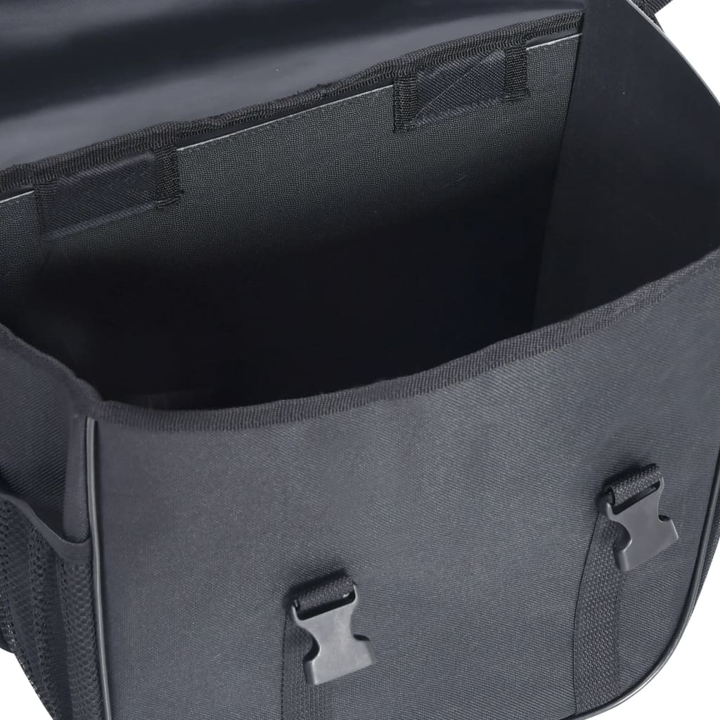 Borsa Doppia Bicicletta Impermeabile Per Portapacchi 35 L Nero