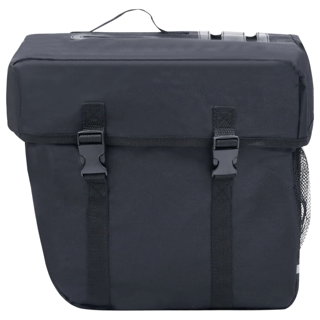 Borsa Doppia Bicicletta Impermeabile Per Portapacchi 35 L Nero