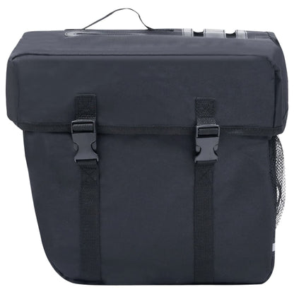 Borsa Doppia Bicicletta Impermeabile Per Portapacchi 35 L Nero