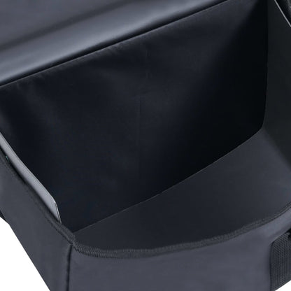 Borsa Doppia Bicicletta Impermeabile Per Portapacchi 35 L Nero