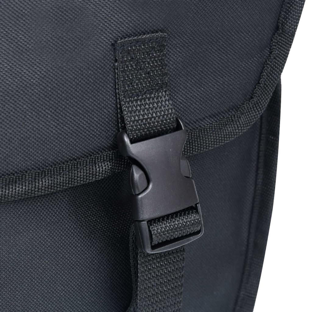 Borsa Singola Bicicletta Impermeabile Per Portapacchi 21 L Nero