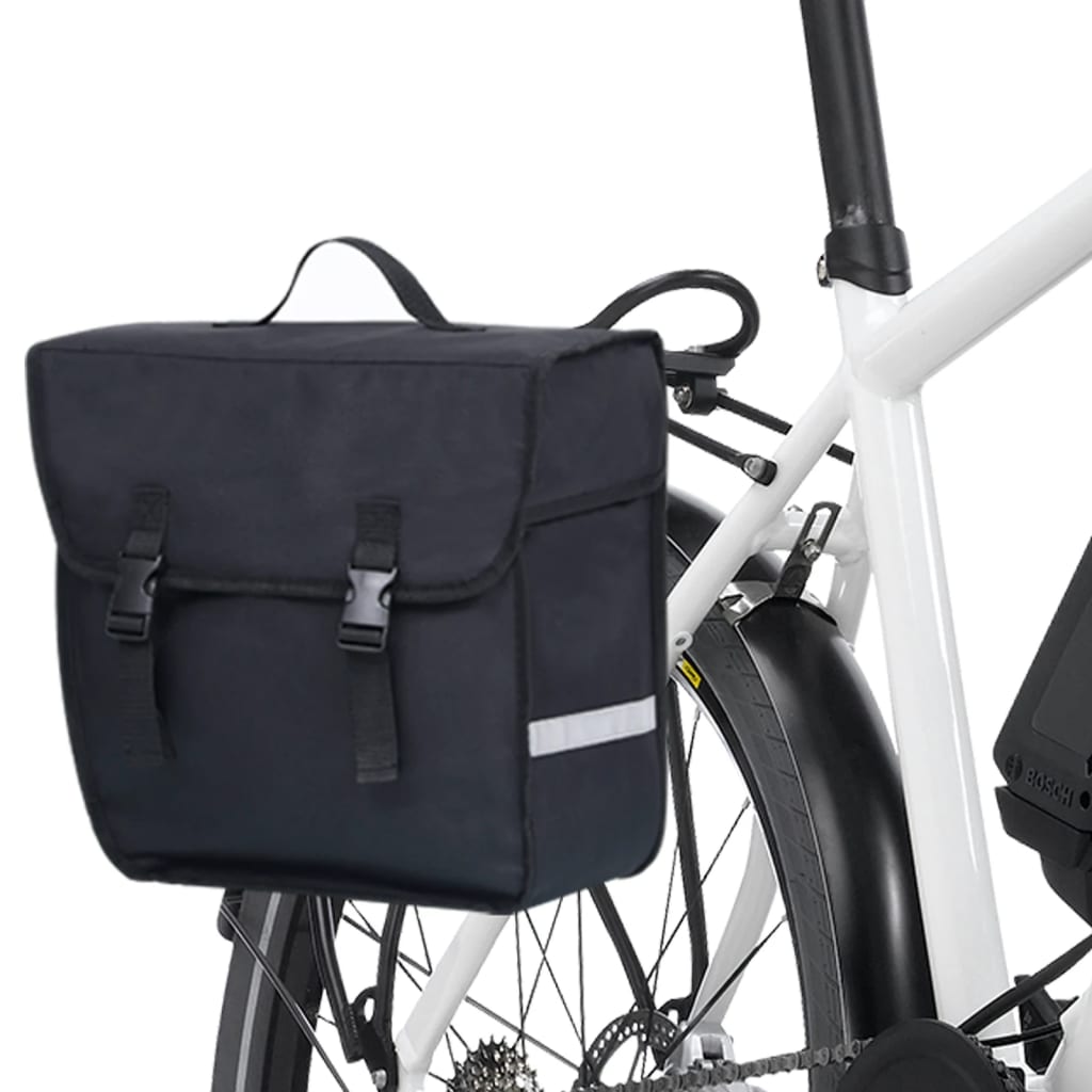 Borsa Singola Bicicletta Impermeabile Per Portapacchi 21 L Nero