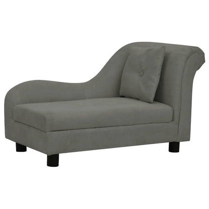 Divano Per Cani Con Cuscino 83X44X44 Cm In Peluche