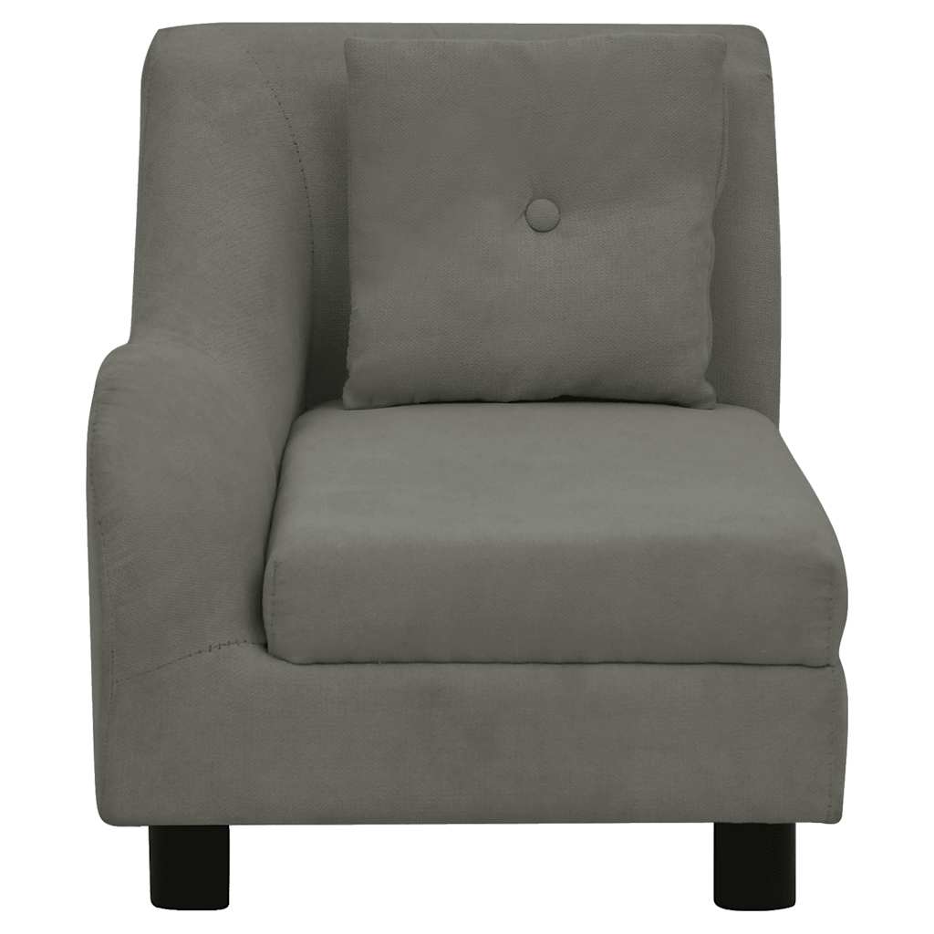 Divano Per Cani Con Cuscino 83X44X44 Cm In Peluche