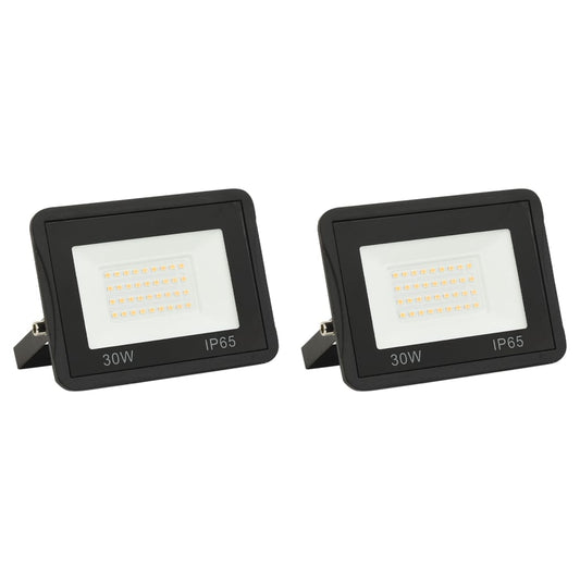Faretti A Led 2 Pz Bianco Caldo