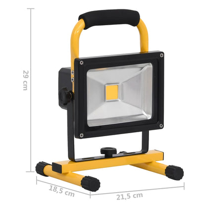 Faretto A Led Ricaricabile Con Maniglia