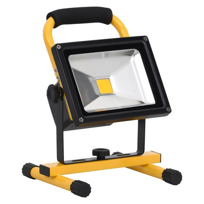 Faretto A Led Ricaricabile Con Maniglia