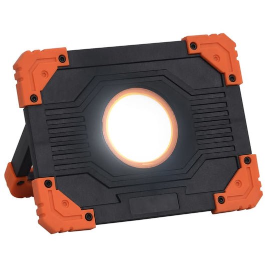 Faretto A Led Portatile In Abs 10 W Bianco Freddo