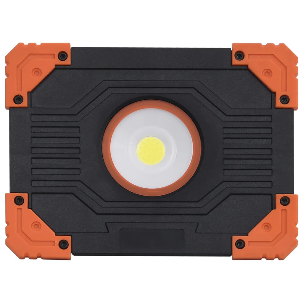 Faretto A Led Portatile In Abs 10 W Bianco Freddo