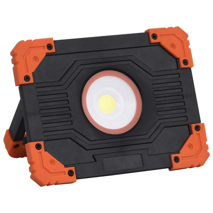 Faretto A Led Portatile In Abs 10 W Bianco Freddo