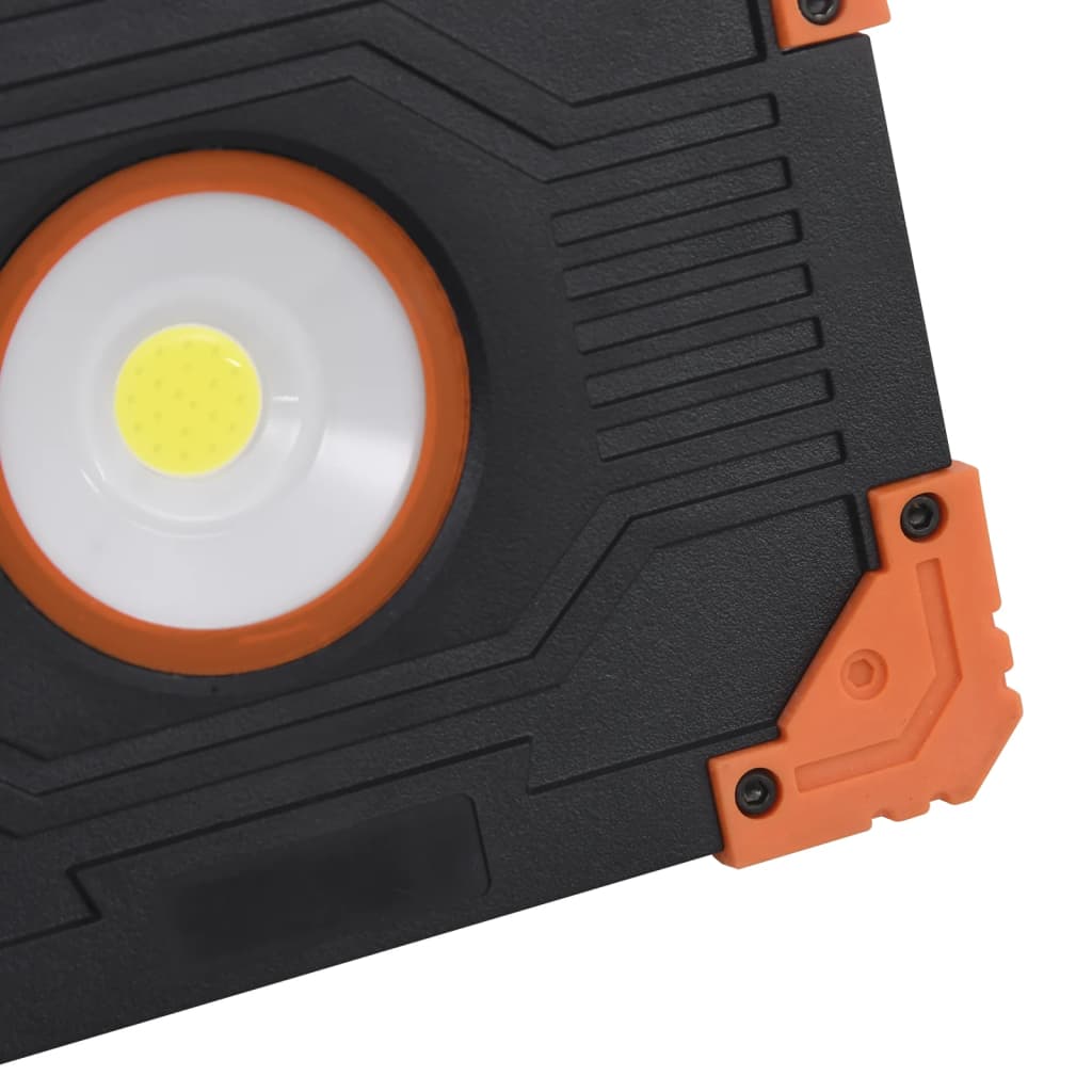 Faretto A Led Portatile In Abs 10 W Bianco Freddo