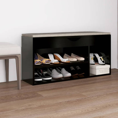 Panca Porta Scarpe Cuscino 104X30X49 Multistrato