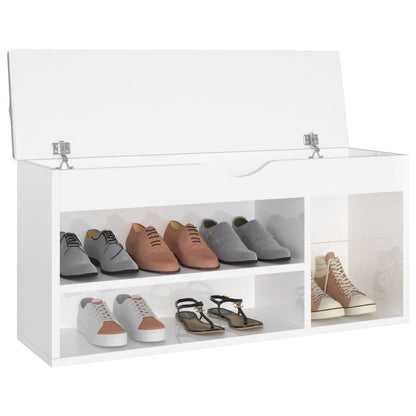 Panca Porta Scarpe Cuscino 104X30X49 Multistrato