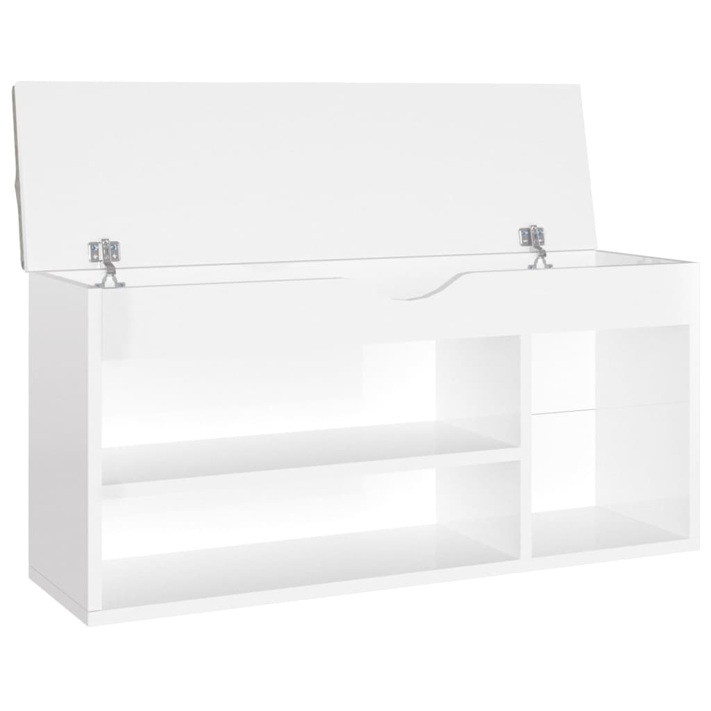 Panca Porta Scarpe Cuscino 104X30X49 Multistrato