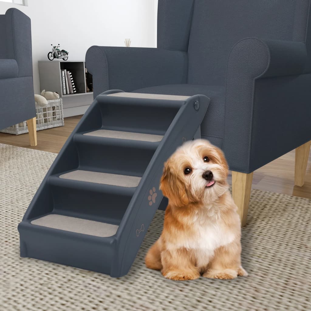 Scala Pieghevole Per Cani 62X40X49,5 Cm