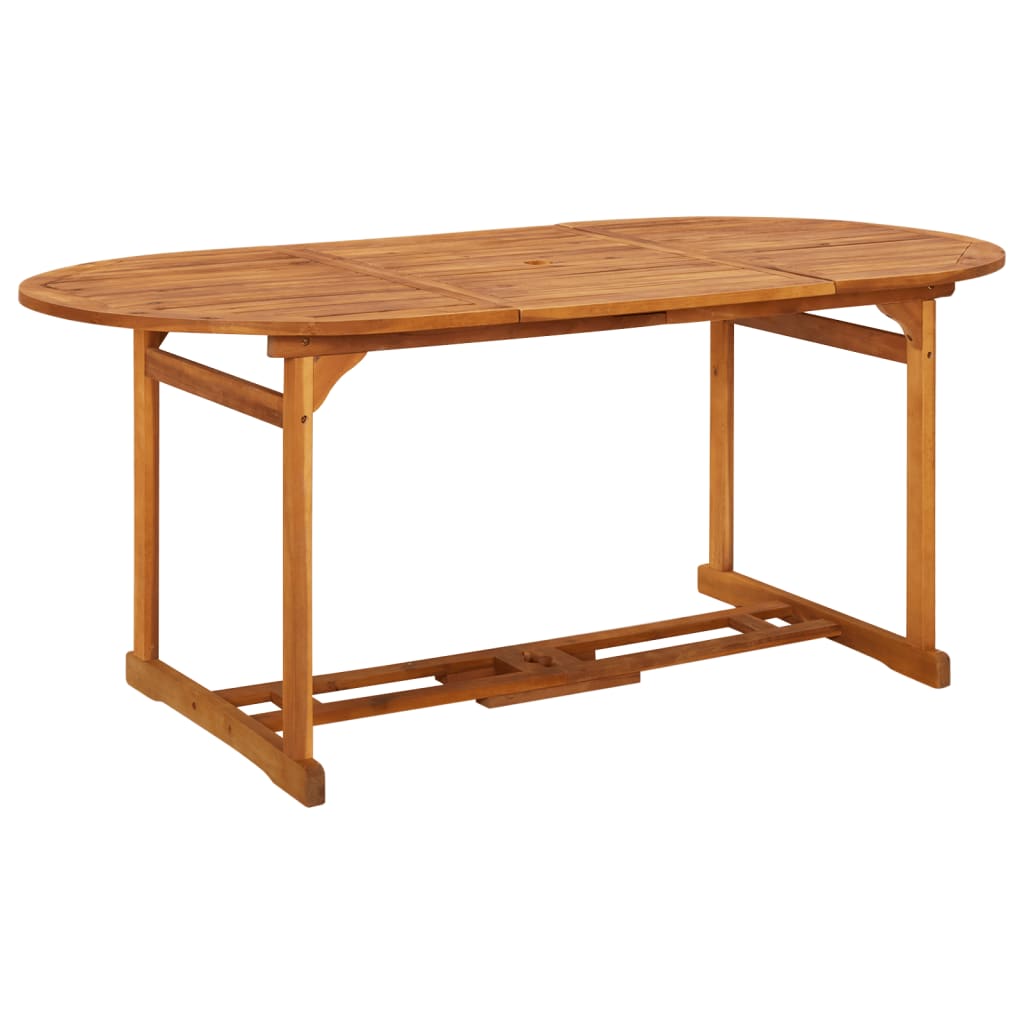 Tavolo Da Pranzo Per Esterni 280X90X75Cm Legno Massello Acacia