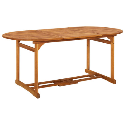 Tavolo Da Pranzo Per Esterni 280X90X75Cm Legno Massello Acacia