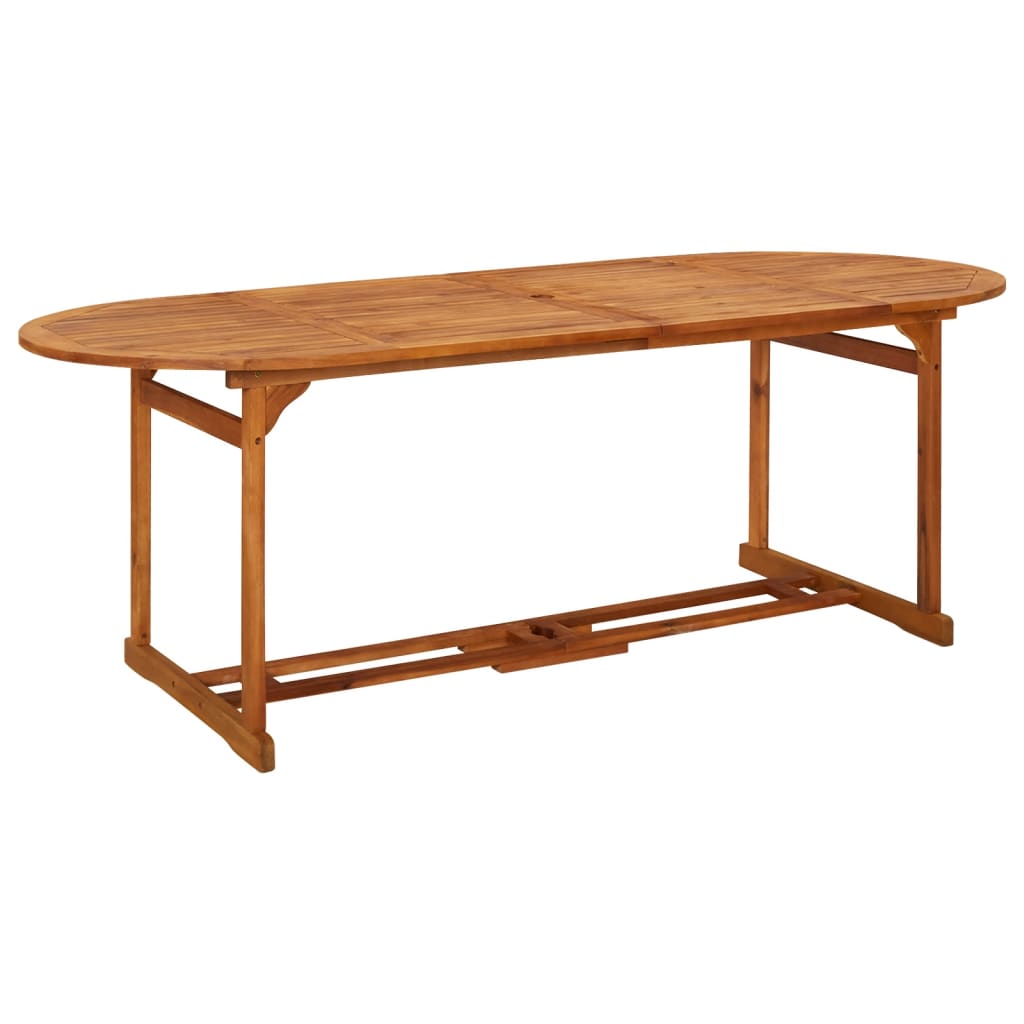 Tavolo Da Pranzo Per Esterni 280X90X75Cm Legno Massello Acacia