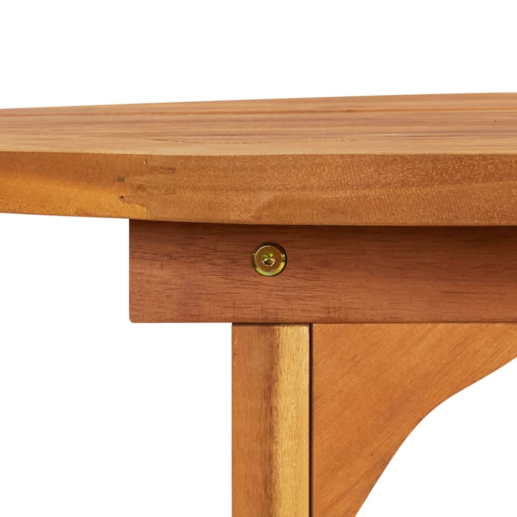 Tavolo Da Pranzo Per Esterni 280X90X75Cm Legno Massello Acacia