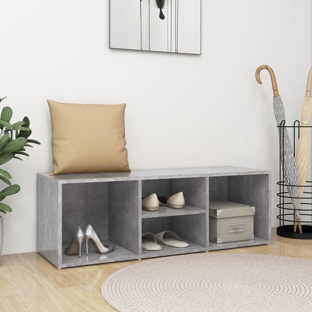 Panca Porta Scarpe 105X35X35Cm Legno Multistrato