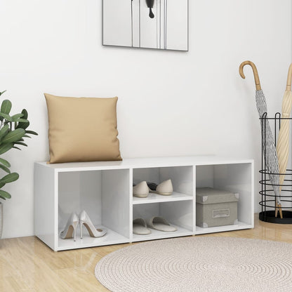 Panca Porta Scarpe 105X35X35Cm Legno Multistrato