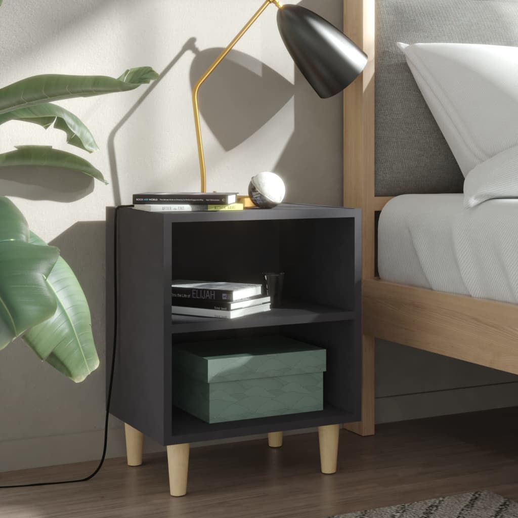 Comodino 40X30X50 Cm In Legno Multistrato