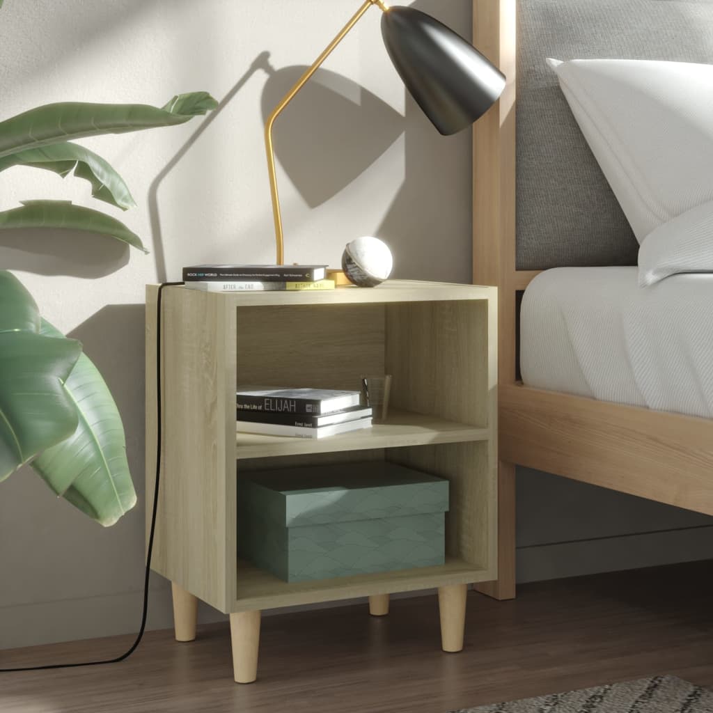 Comodino 40X30X50 Cm In Legno Multistrato