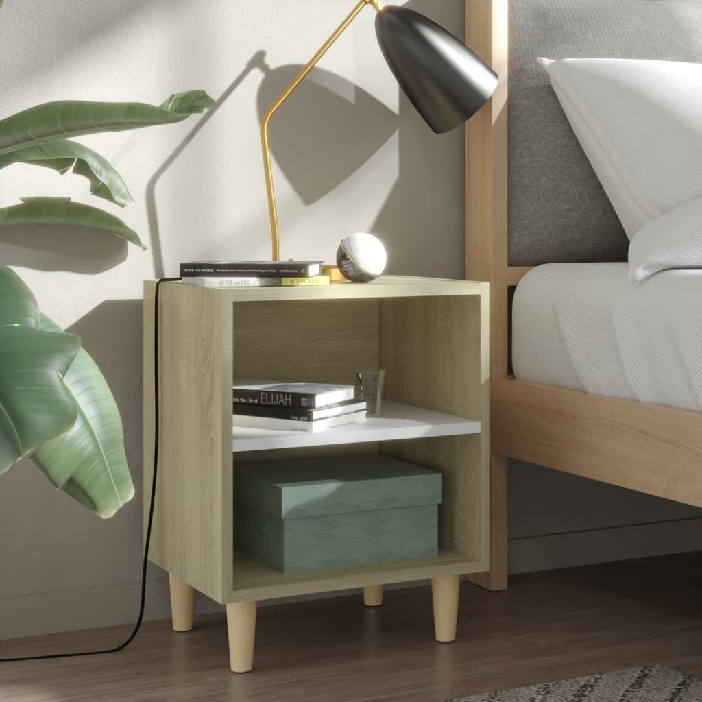 Comodino 40X30X50 Cm In Legno Multistrato