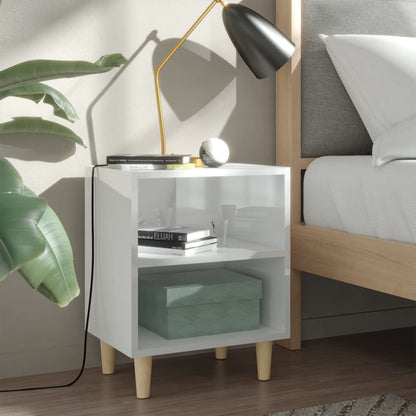 Comodino 40X30X50 Cm In Legno Multistrato